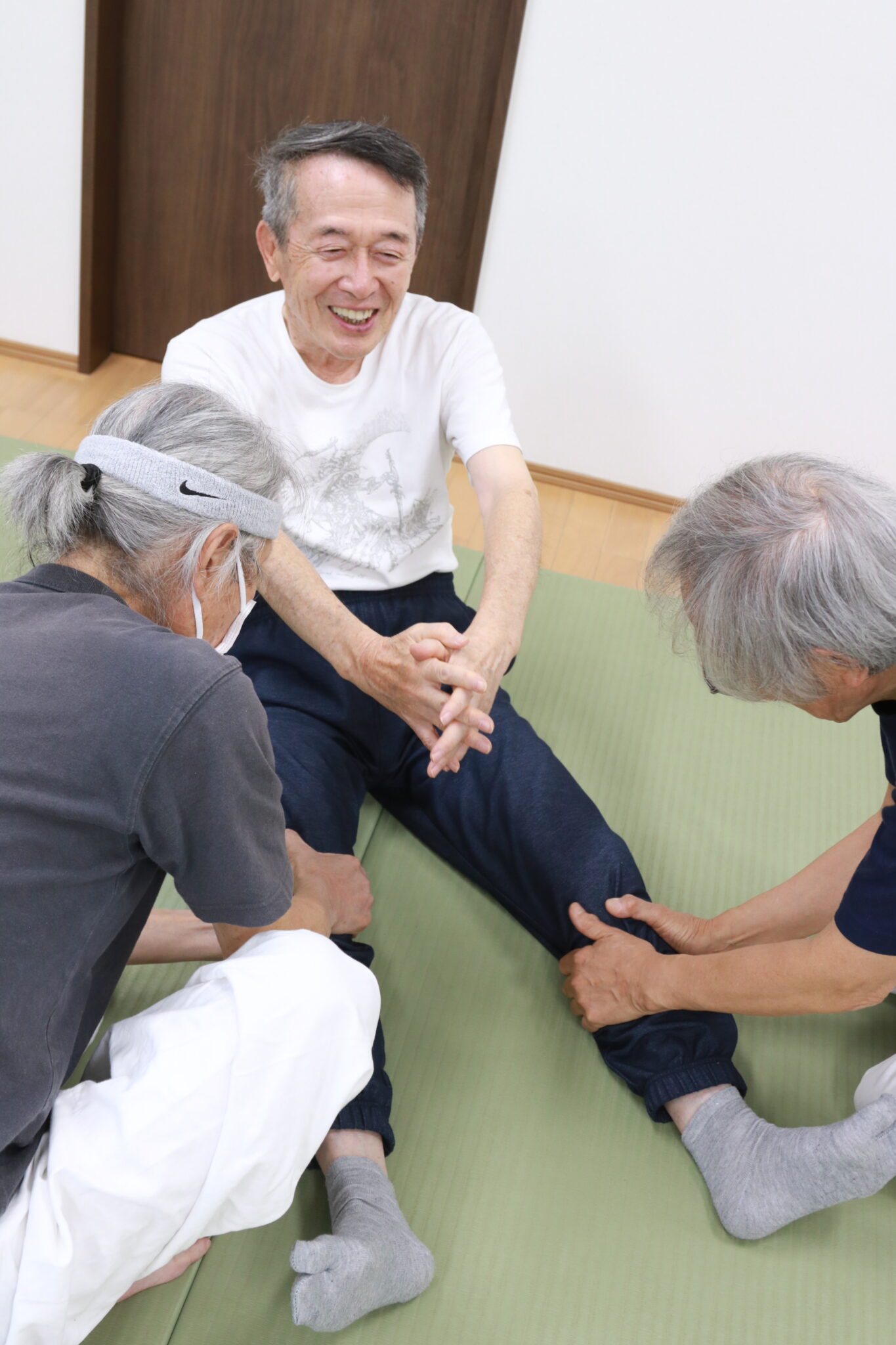氣圧法のトレーニング風景